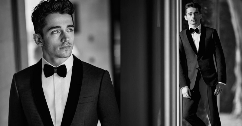 Video Giorgio Armani Ambassador Charles Leclerc embodies elegance